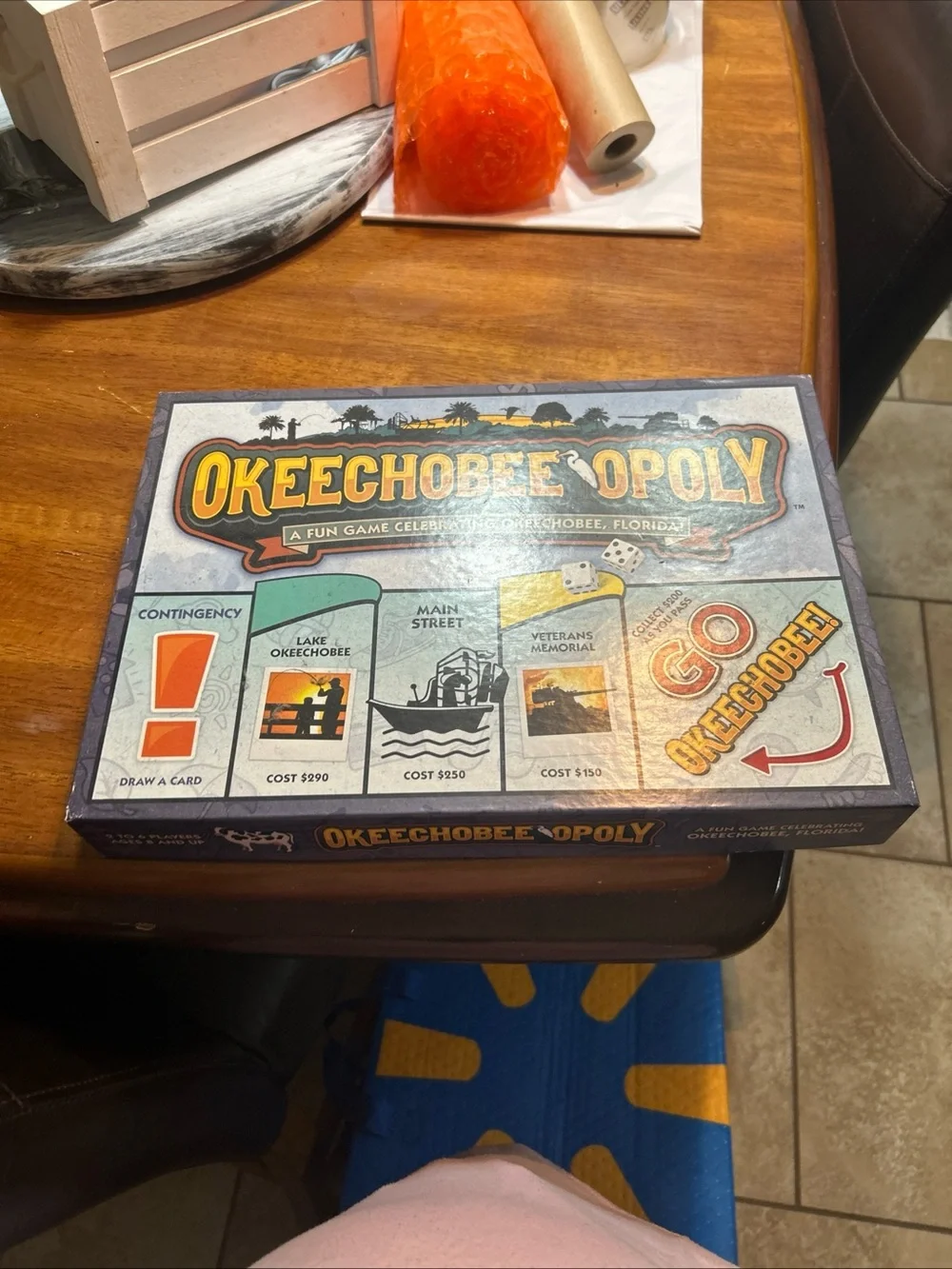 Board Game - Blue and Orange